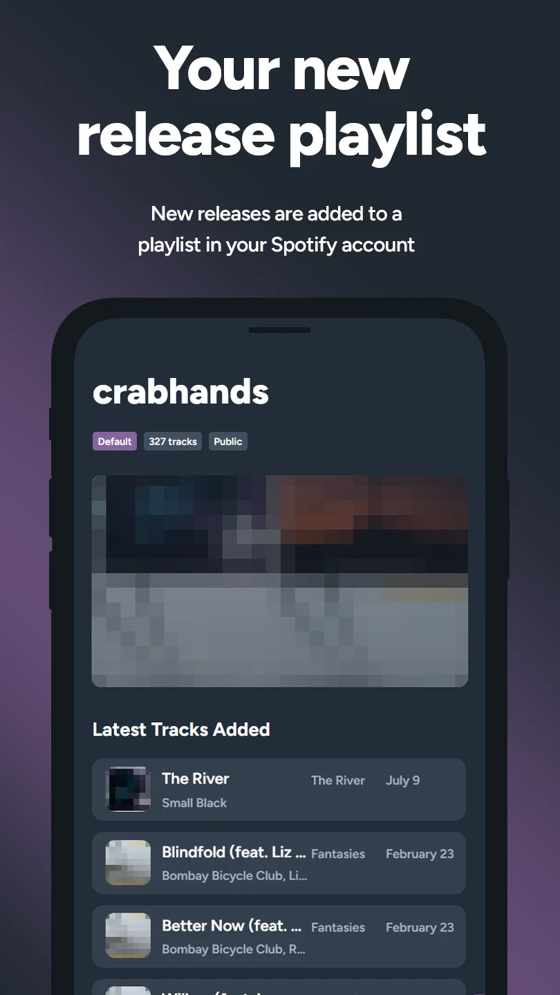 crabhands: new music releases screenshot